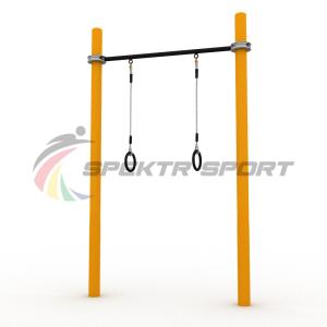 Купить Турник классический для занятий Воркаут с кольцами SP WRK-07 + Rings_76mm в Талдоме 