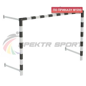 Купить Ворота мини-футбольные складные без сетки 2х3х0,5 м. (к-кт) в Талдоме 